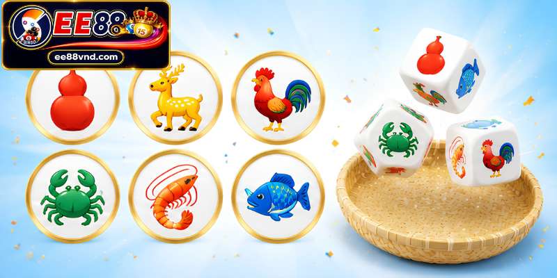 Luật Chơi Bầu Cua EE88 Cơ Bản